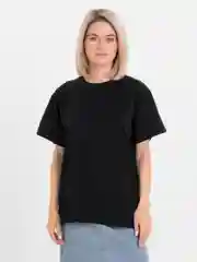Oversized футболка в черном цвете