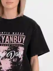 Oversized футболка в винтажном стиле "California"