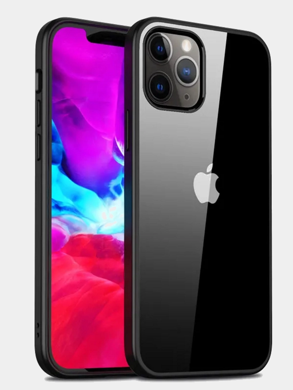 Прозрачный чехол для IPhone 11 Pro / Айфон 11 Про с силиконовым кантом Crystal Case