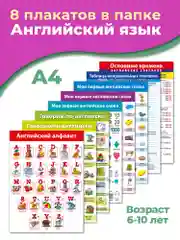 Комплект плакатов. Английский язык Дрофа-Медиа