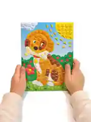 Разноцветная мозаика, 3 в 1, Котенок, Осьминог, Щенок, Дрофа-Медиа