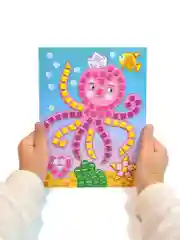 Разноцветная мозаика, 3 в 1, Котенок, Осьминог, Щенок, Дрофа-Медиа