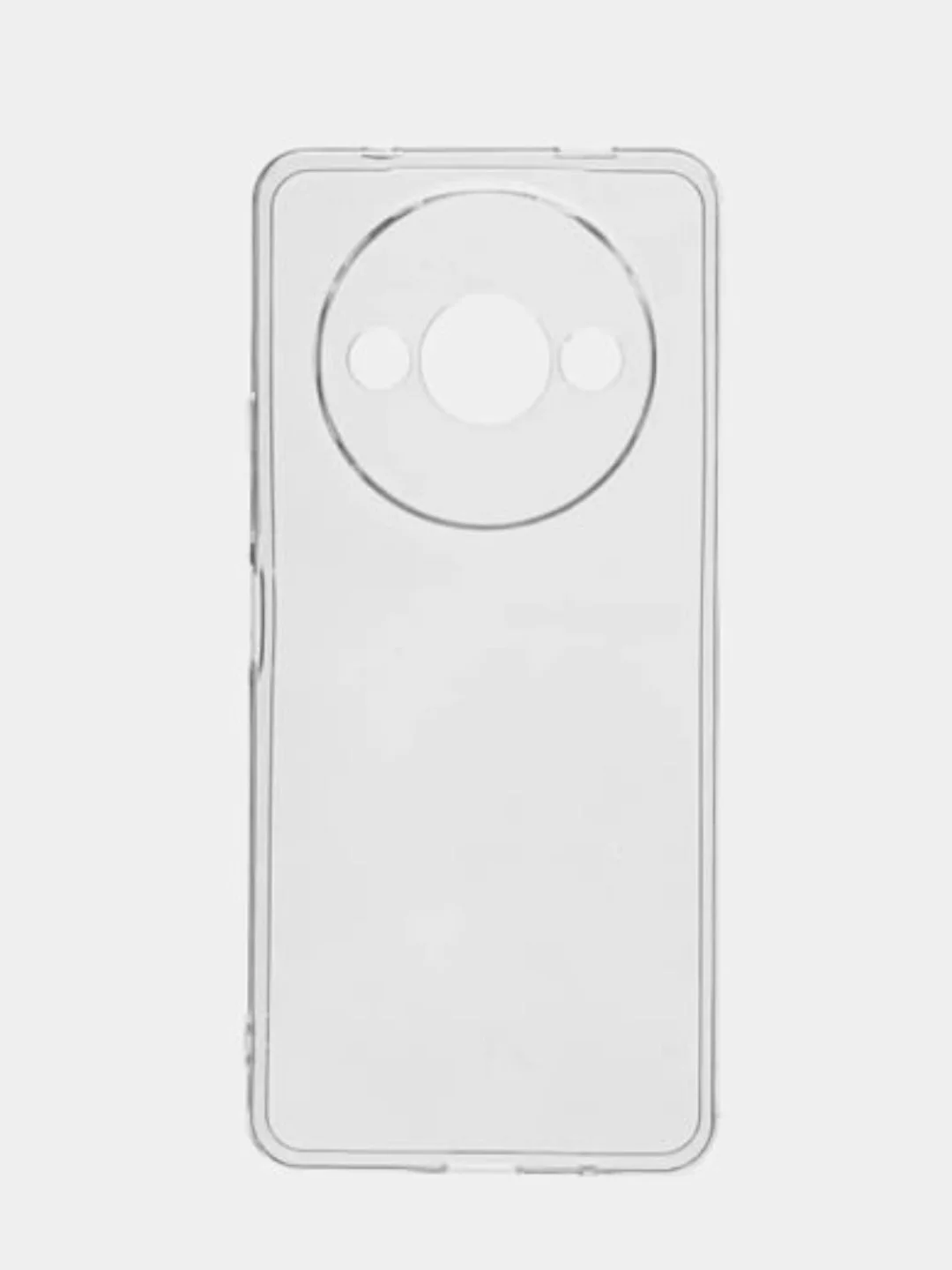 Прозрачный чехол Xiaomi Redmi A3 / Poco C61, Сяоми Редми А3, прозрачный, силиконовый