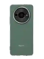 Прозрачный чехол для Xiaomi Redmi A3/ POCO C61 силиконовый BROSCORP матовый/ прозрачный, защита камер
