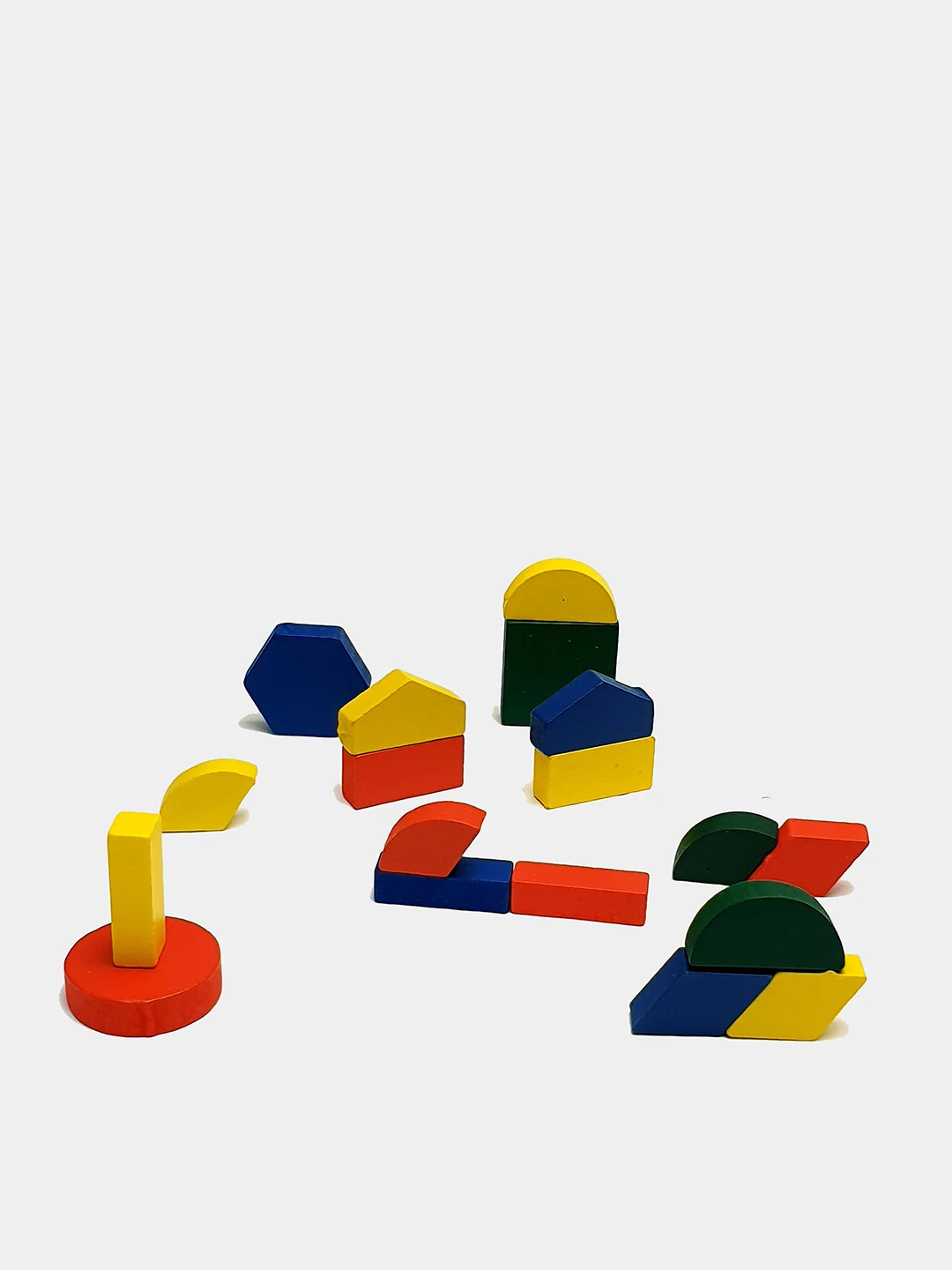 Деревянная игрушка "Фигурки"/ Игрушка- конструктор, деревянный