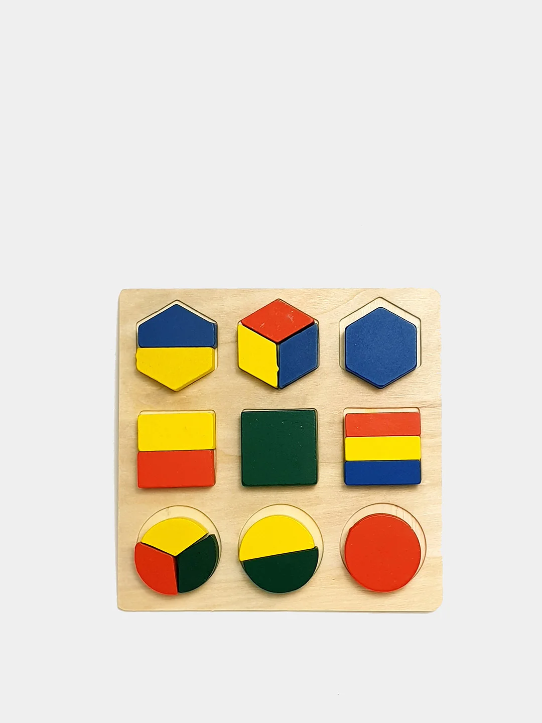 Деревянная игрушка "Фигурки"/ Игрушка- конструктор, деревянный