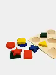 Деревянная игрушка "Фигурки"/ Игрушка- конструктор, деревянный