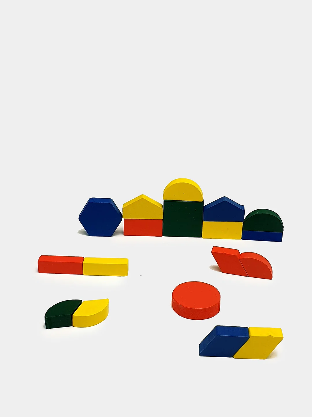 Деревянная игрушка "Фигурки"/ Игрушка- конструктор, деревянный