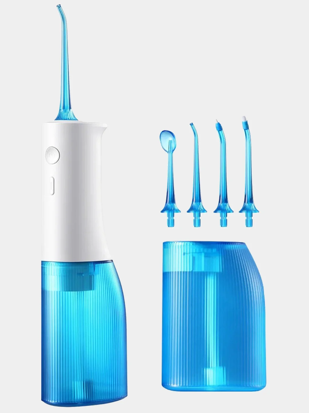 Ирригатор для полости рта Soocas W3 Pro (Blue), портативный, 4 насадки, 3 режима, 240 мл