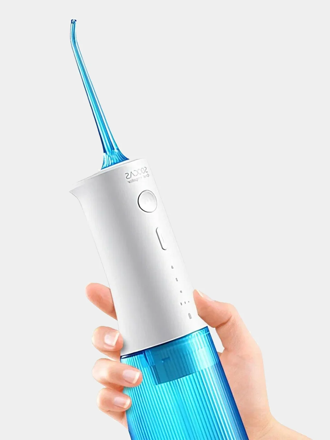 Ирригатор для полости рта Soocas W3 Pro (Blue), портативный, 4 насадки, 3 режима, 240 мл