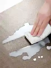 Черный водостойкий противоскользящий коврик  для кухонных полок,ящиков,холодильника,сушки посуды