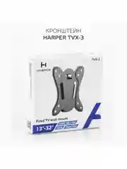 Кронштейн для телевизора Harper TVX-3, фиксированный, типы VESA 75 х 75 / 100 х 100
