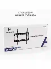 Наклонный кронштейн Harper TVT-6524, для телевизора от 26 до 65 дюймов, нагрузка до 30 кг