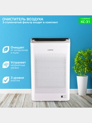 Очиститель воздуха для дома, ионизатор воздуха, Harper KC-31, гарантия 1 год