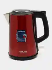Красный электрический чайник из нержавеющей стали, 2 литра, 2000 Вт