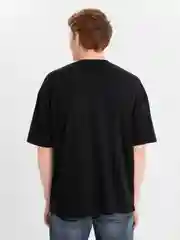 Черный футболка оверсайз "QR-код", унисекс, oversize,  T-Shirt с принтом, хлопок