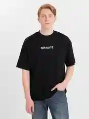 Черный футболка оверсайз "Здрасьте", унисекс, oversize, T-Shirt с принтом, хлопок