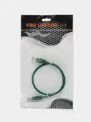 Патчкорд UTP кат.5E RJ-45 вилка <--> RJ-45 вилка, зеленый, 0.5 м.