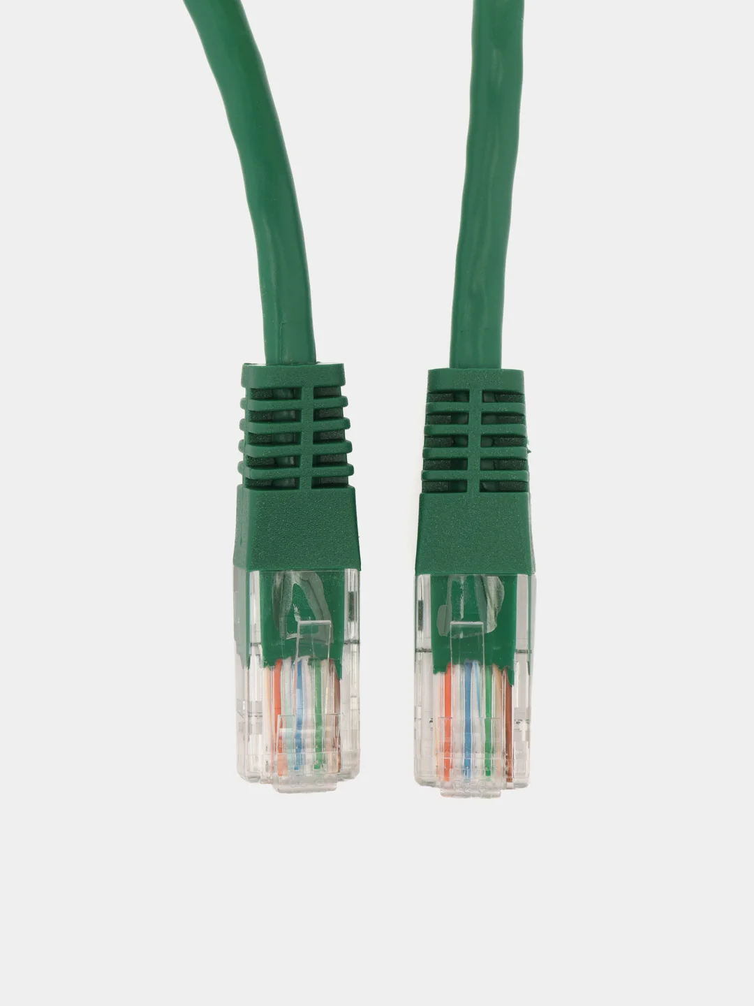 Патчкорд UTP кат.5E RJ-45 вилка <--> RJ-45 вилка, зеленый, 0.5 м.