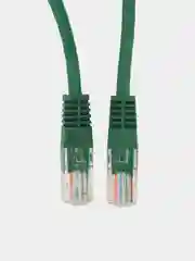 Патчкорд UTP кат.5E RJ-45 вилка <--> RJ-45 вилка, зеленый, 0.5 м.