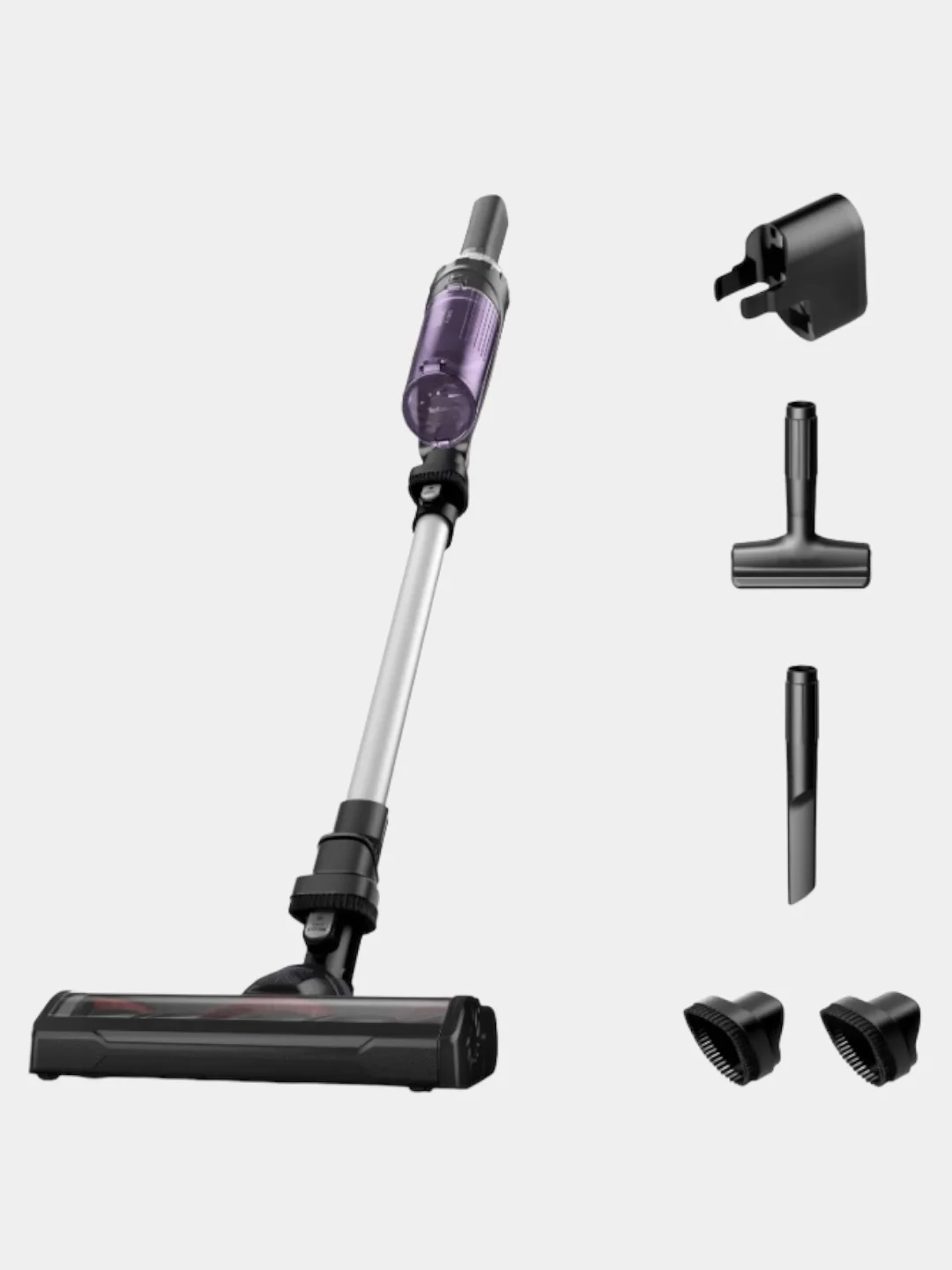 Пылесос беспроводной Tefal X-Nano Essential TY1129WO, черный/фиолетовый