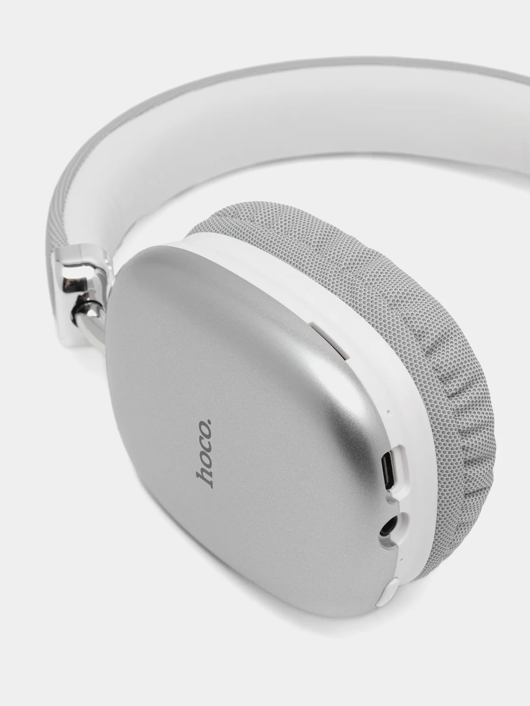 Серебряный беспроводные наушники Hoco W35
