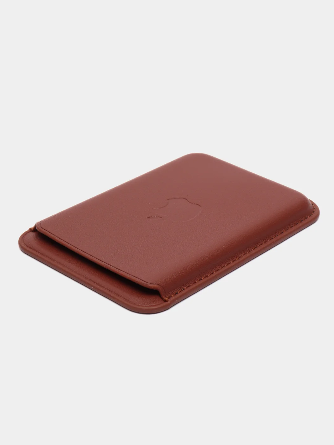 Оливковый картхолдер MagSafe Leather Wallet для iPhone