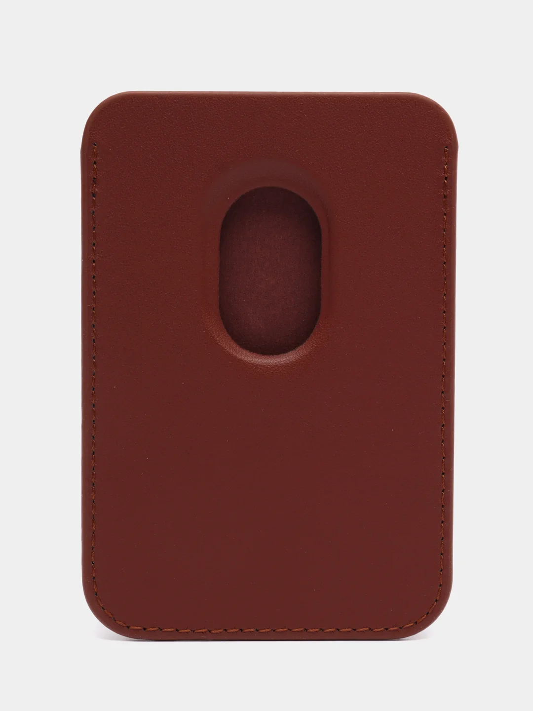 Оливковый картхолдер MagSafe Leather Wallet для iPhone