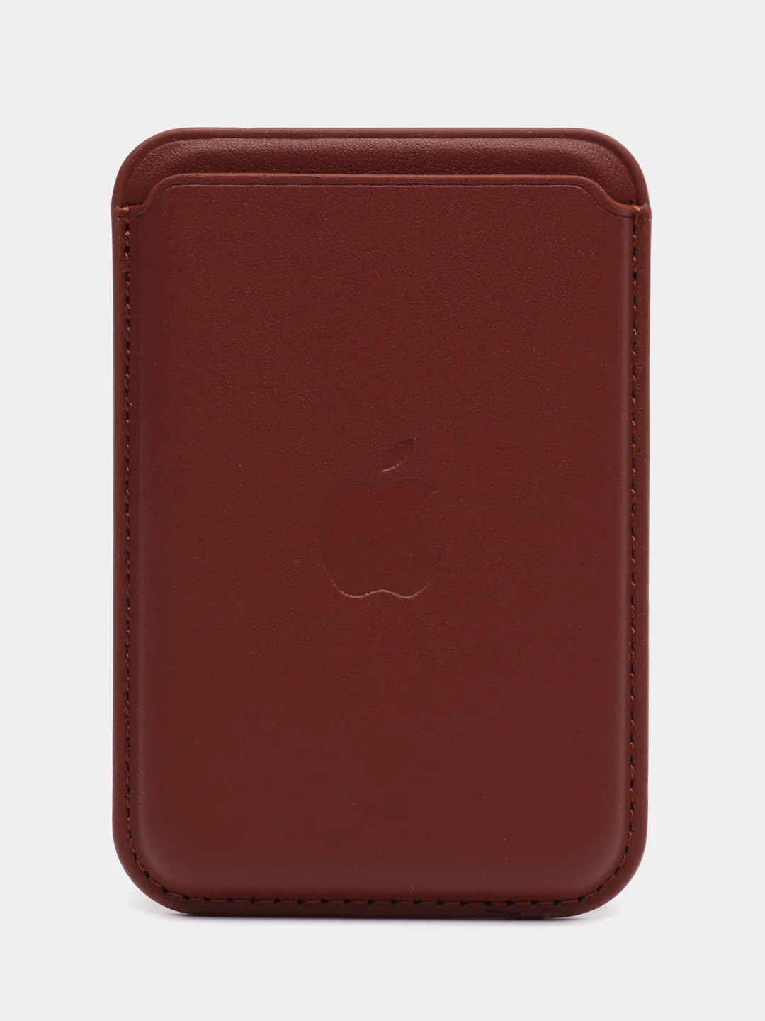 Оливковый картхолдер MagSafe Leather Wallet для iPhone