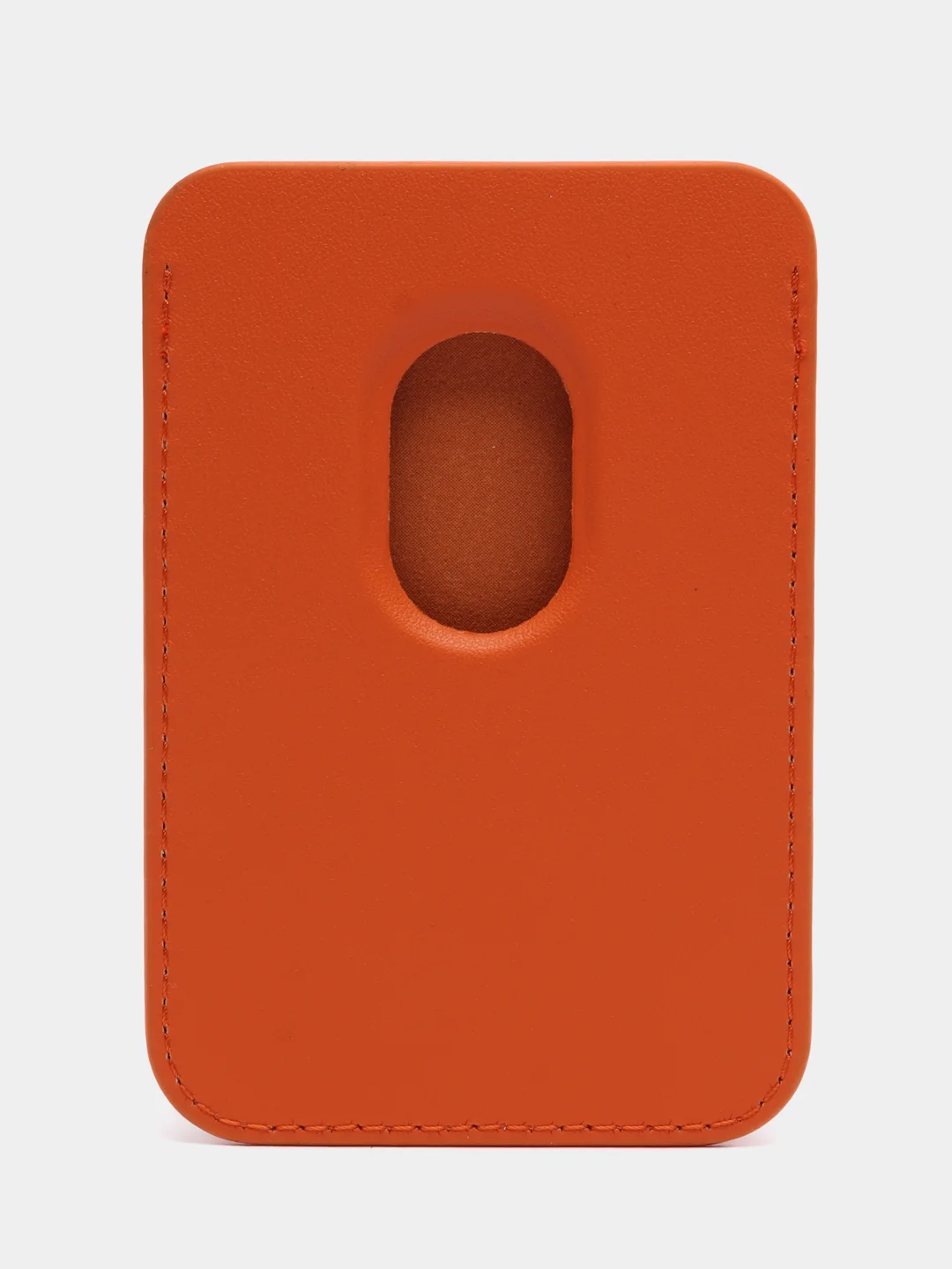 Светло-оранжевый картхолдер MagSafe Leather Wallet для iPhone