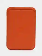 Светло-оранжевый картхолдер MagSafe Leather Wallet для iPhone