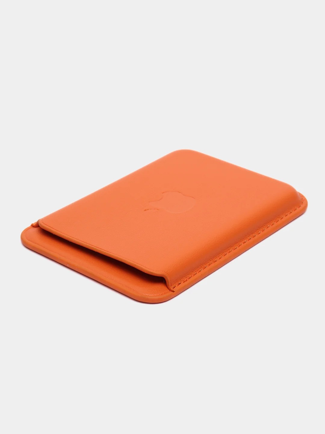 Светло-оранжевый картхолдер MagSafe Leather Wallet для iPhone