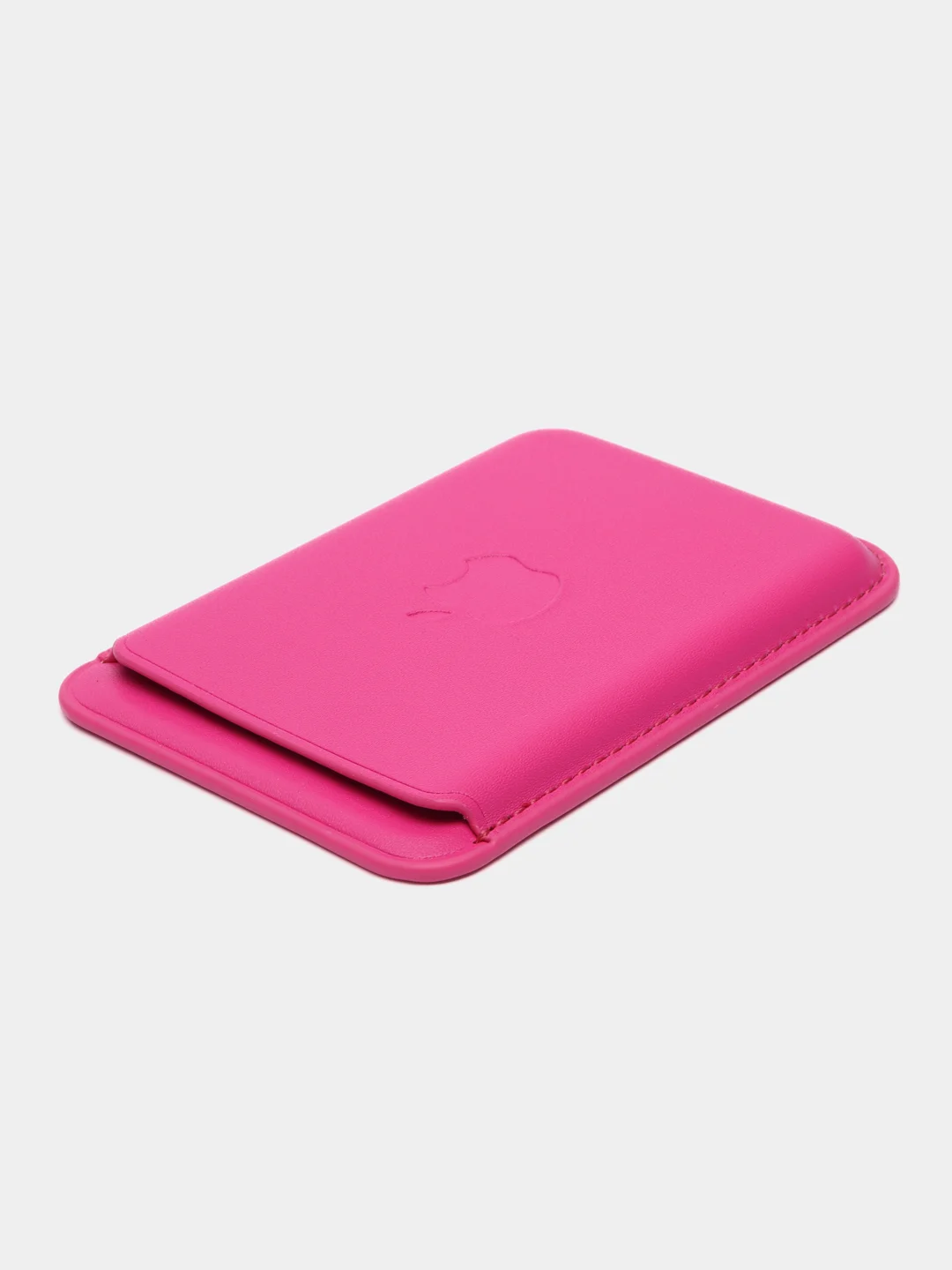 Фуксия картхолдер MagSafe Leather Wallet для iPhone