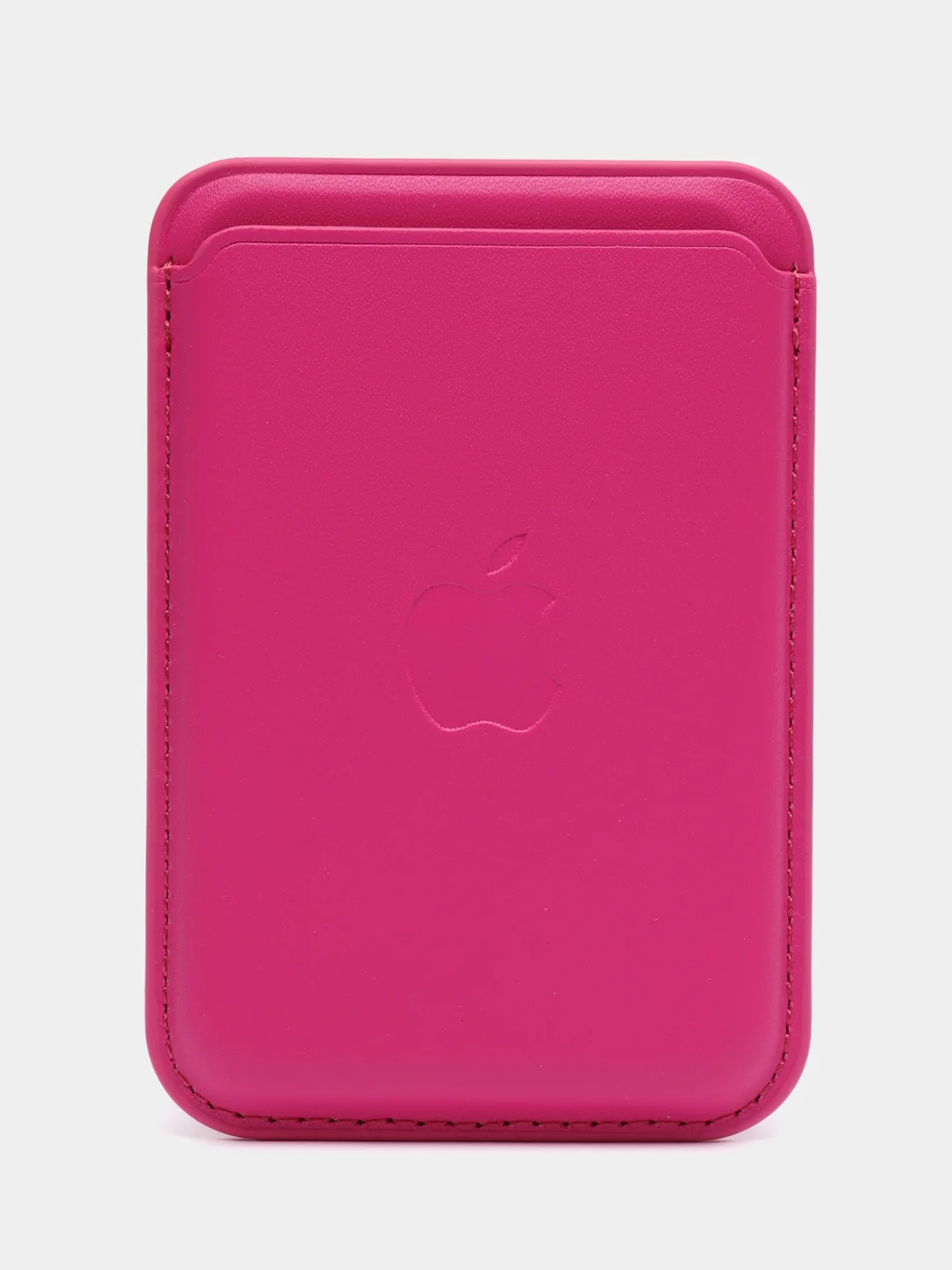 Фуксия картхолдер MagSafe Leather Wallet для iPhone