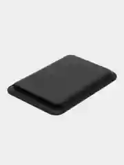 Черный картхолдер MagSafe Leather Wallet для iPhone