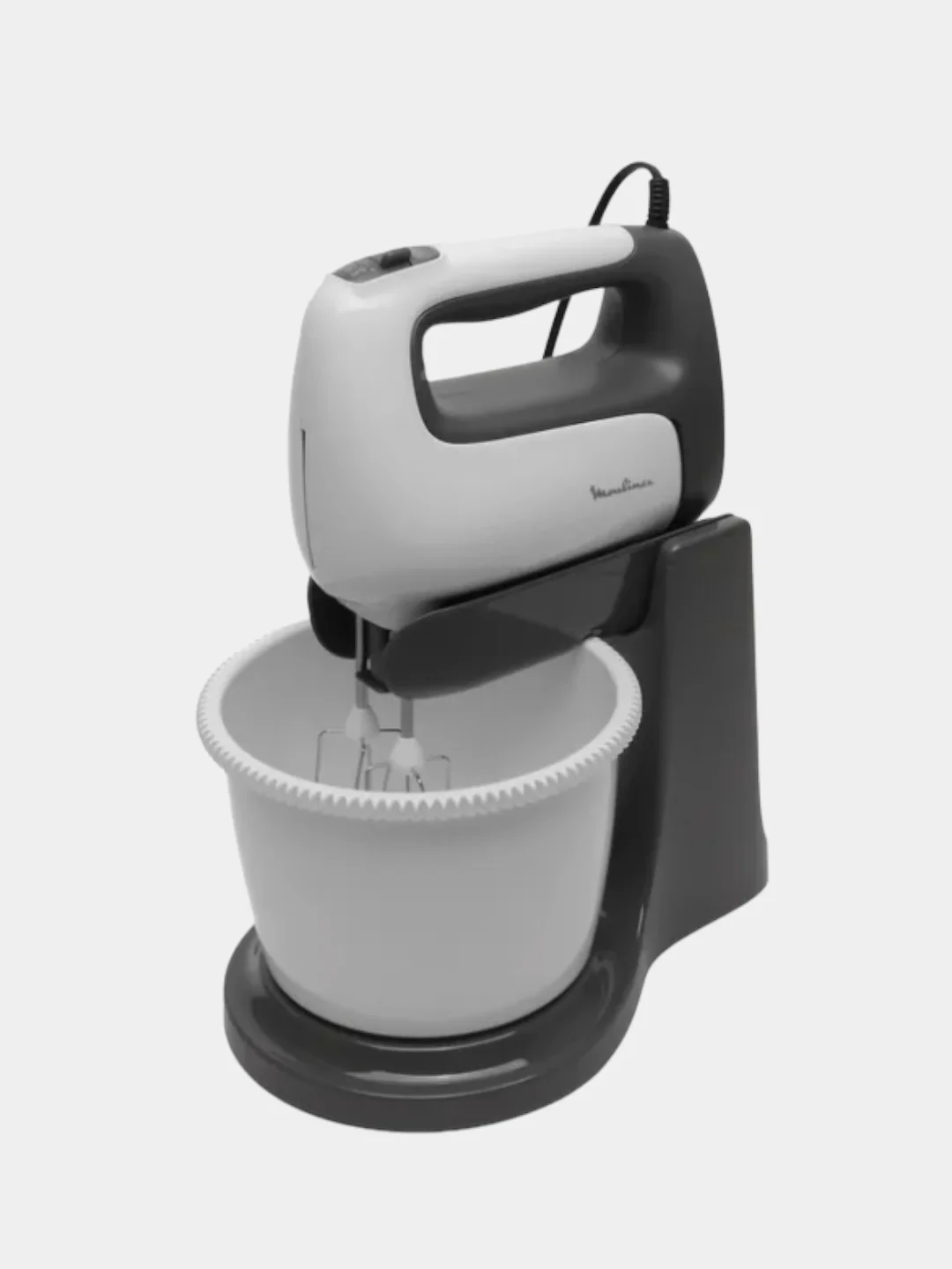Миксер Moulinex HM464110, White/Gray