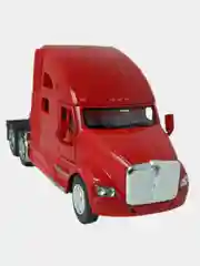 Красный машинка металлическая инерционная Грузовик Kenwort T700 KT5357D 1:64 KINSMART