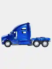 Синий машинка металлическая инерционная Грузовик Kenwort T700 KT5357D 1:64 KINSMART