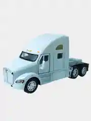 Белый машинка металлическая инерционная Грузовик Kenwort T700 KT5357D 1:64 KINSMART