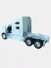 Белый машинка металлическая инерционная Грузовик Kenwort T700 KT5357D 1:64 KINSMART