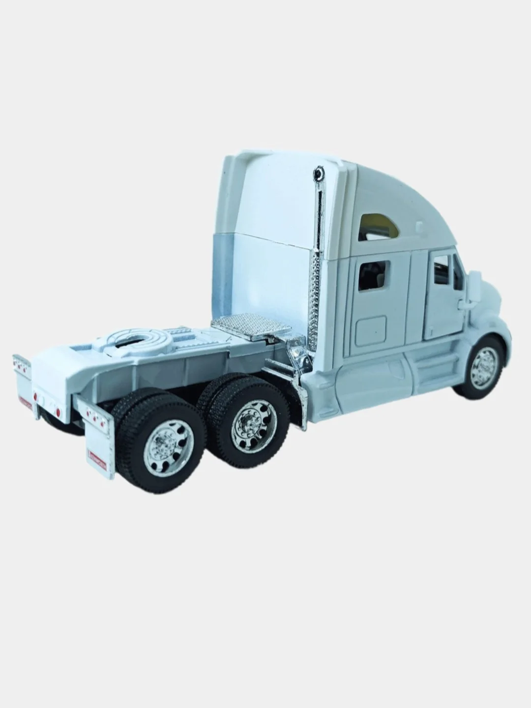 Белый машинка металлическая инерционная Грузовик Kenwort T700 KT5357D 1:64 KINSMART