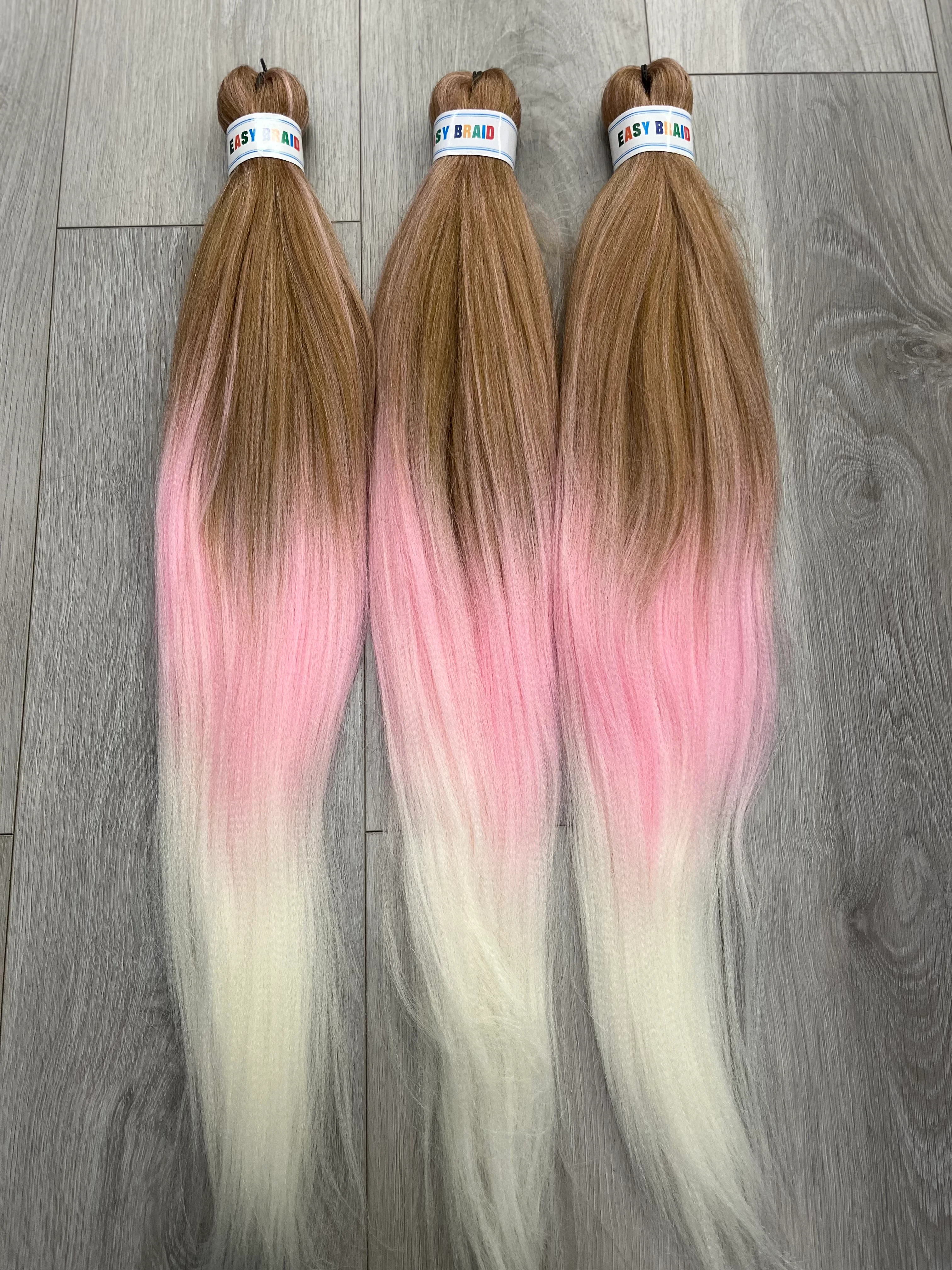 Сиреневый канекалон Easy Braids, для афрокосичек и дредов