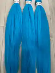 Лазурный канекалон Easy Braids, для афрокосичек и дредов
