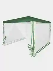 Лесной зеленый шатер садовый для дачи, тент беседка Green Glade 1028/1033/1040/1036/1086, москитная сетка