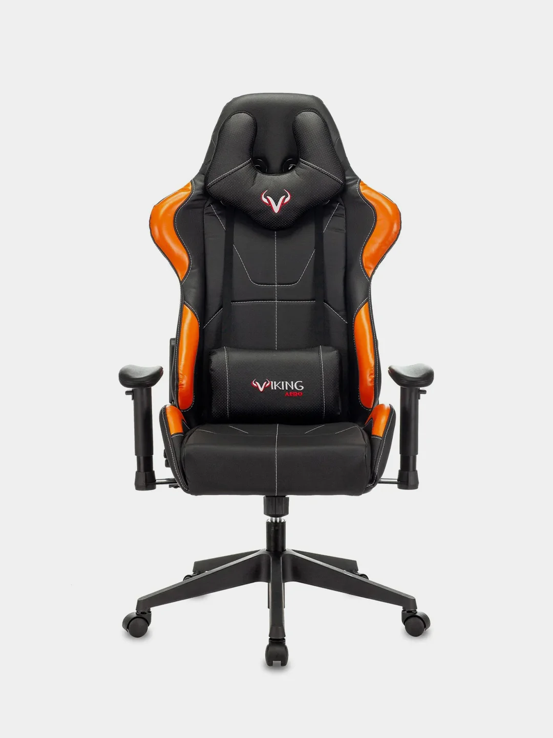 Оранжевый компьютерное игровое геймерское кресло Zombie  VIKING 5 AERO