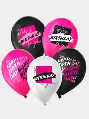 Набор воздушных шариков на день рождения "HB to you", 5 штук