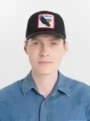 Черный кепка мужская