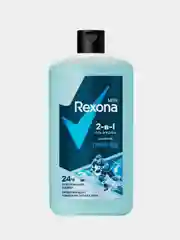 Гель для душа и шампунь REXONA MEN 2в1 "Горный Лед", 750 мл