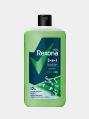 Гель для душа и умывания, шампунь 3в1 REXONA MEN "Дикий лайм", 750 мл