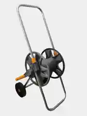 Тележка для шланга GLQ с металлической ручкой, на шланг 1/2" - 50м, 5/8" - 30м, 3/4" - 25м